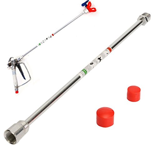 Esportsmjj 500 Millimetri Airless Vernice Spray Gun Estensione Palo Senza Punta Di Protezione Per Titan Wagner