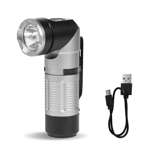 Naturehike Torcia Led Ricaricabile Ricaricabile Lampada Da Lavoro A Testa Girevole A 90° Con Diverse Modalità Di Illuminazione E Lunghe Ore Di Funzion