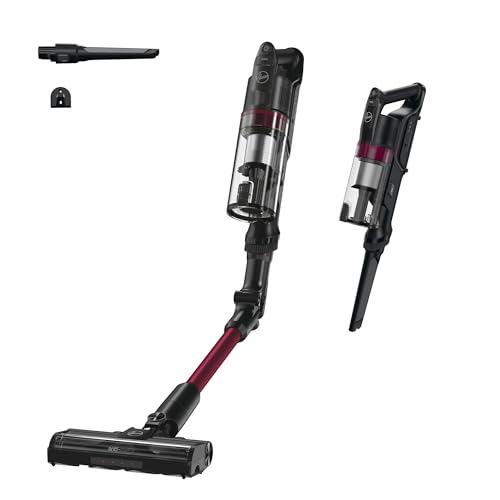 Hoover Hf1P10Hx 011 39401057, Aspirapolvere Scopa Senza Fili, Nero/Magenta