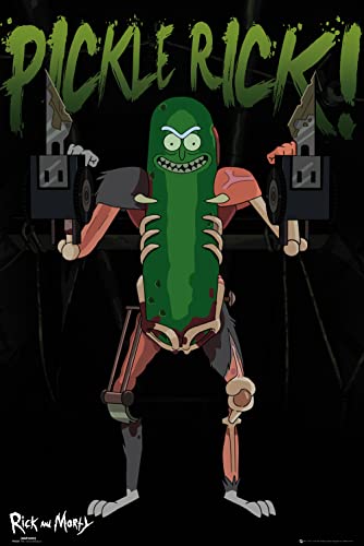 Gb Eye Rick & Morty Pickle Rick - Maxi Poster 61 X 91,5 Cm