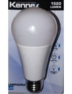 Kennex - Lampada Led 14W Attacco E27 2700K Lumen Luce Calda Classe