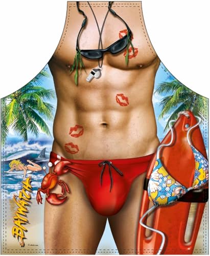 Itati Baywatch - Grembiule Da Cucina Per Barbecue