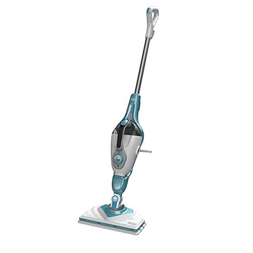 Black+Decker Scopa Vapore Multifunzione 1300W Senza Sostanze Chimica 7 Accessori Tempo Di Riscaldamento 25S 7 Accessori 1600W Bhsm168U-Qs