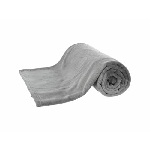 Trixie Coperta Kimmy Per Cani, Peluche, 100 × 75 Cm, Grigio - 37211