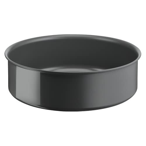 Tefal Ingenio Renew - Padella 24 Cm, Rivestimento In Ceramica Antiaderente, Riciclata, Cottura Sana, Thermo-Signal, Cottura Sicura, Prodotta In Franci