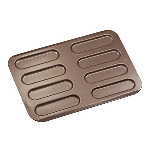 Paderno A4982308 Eclair Stampo Antiaderente, Marrone