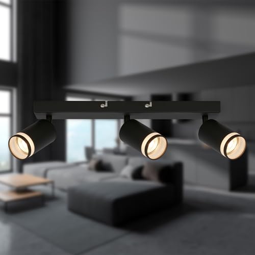 Briloner - Lampada Da Soffitto, Orientabile, Gu10, Plafoniera, Lampada, Lampada Da Soggiorno, Lampada Da Camera Da Letto, Lampada Da Cucina, Faretto D