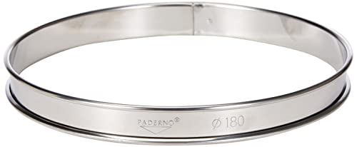 Paderno World Cuisine Gobel, Stampo Per Crostata, Inossidabile-Acciaio, Silver, 7.13In
