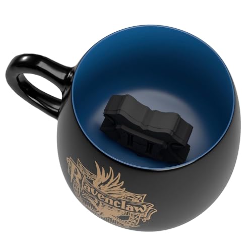 Cypbrands Harry Potter Tazza Con Statuetta 3D All'Interno Collezione Ravenclow