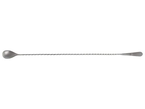 The Bars 005457 Vintage Bar Spoon Con Paletta, Acciaio Inox, Cm 45