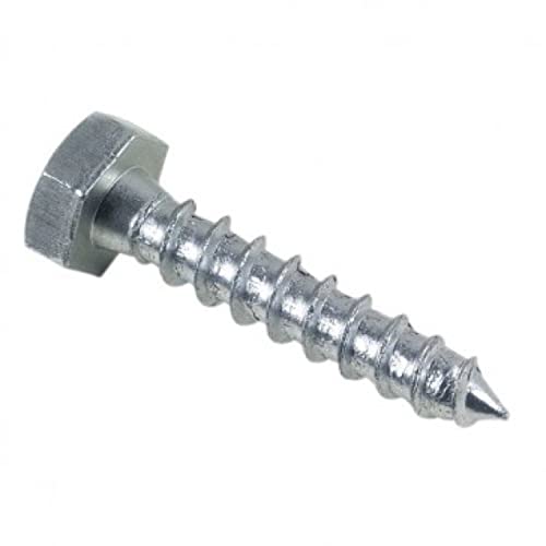 Lennie Tirefond Zincato Bianco – Ø8 X 140 – Scatola Da 50 – Tir0814002B