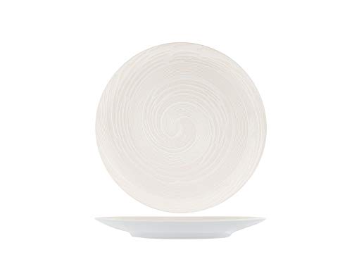H&H Vortex Set 6 Piatti Frutta, Stoneware, Cm20.5