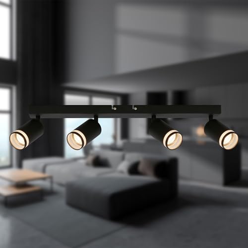 Briloner - Lampada Da Soffitto, Orientabile, Gu10, Plafoniera, Lampada, Lampada Da Soggiorno, Lampada Da Camera Da Letto, Lampada Da Cucina, Faretto D