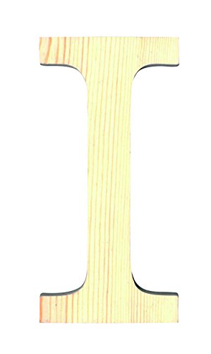 Artemio - 11,5 Cm-Bois-In Lettera Maiuscola, Colore Beige