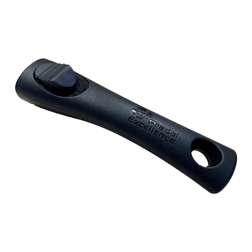 Pradel Excellence - Pcui001036 - Manico Rimovibile Gamma Premium, Nero, 18 Cm, In Bachelite - Manico Per Pentola, Padella, Padella E Wok Gamma Premium