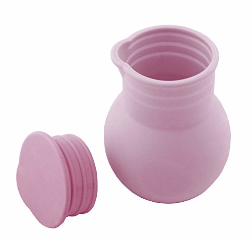 Zenker Vasetto Silicone Per Sciogliere Cioccolato, Silicone, Rosa