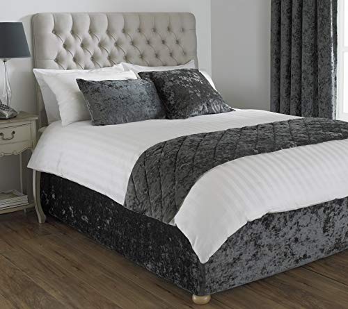 Paoletti Verona B/Wrap Sks, Poliestere, Pewter Grey, Matrimoniale Super, Super King