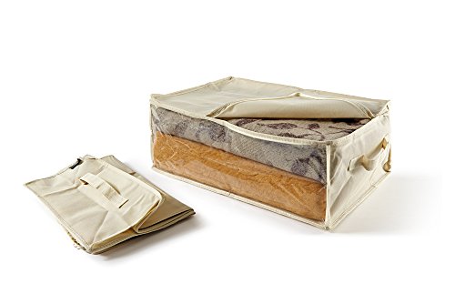 Perfetto Più Easybag Sacco Custodia Tnt Trapunte E Coperte, Tessuto, Ecru, 50.0X35.0X20.0 Cm