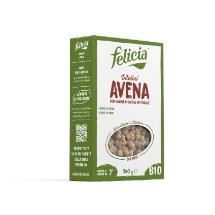 Ditalini Con Avena Integrale Felicia 340G