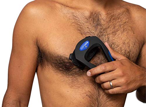 Bakblade Grooming Co. - Bodblade - Rasoio Ergonomico Per La Rasatura Del Torace, Delle Braccia E Della Regione Dello Stomaco