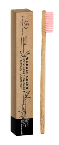 Wonder Green Spazzolino Bamboo (Rosa)