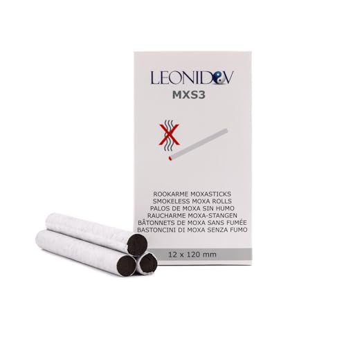 Bastoncini De Moxa Senza Fumo Per Moxibustione (10 Rotoli) - Leonidov