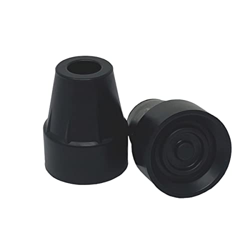 Confezione Doppia Di Piedini In Gomma Di Ricambio Da 17 Mm E 20 Mm, Antiscivolo Grazie Alla Vera Gomma Con Disco In Metallo (20 Mm)