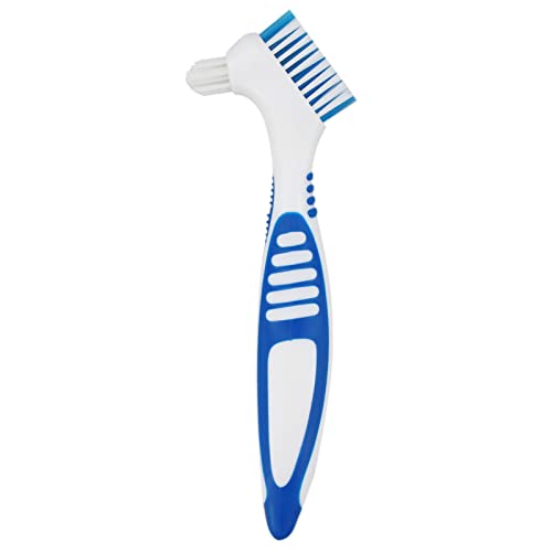 Spazzolino Da Denti Denti,Spazzolino Da Denti Artificiali Per La Cura Della Dentatura,Teste Di Spazzola A Doppio Angolo,Spazzola Di Pulizia Per Dentie