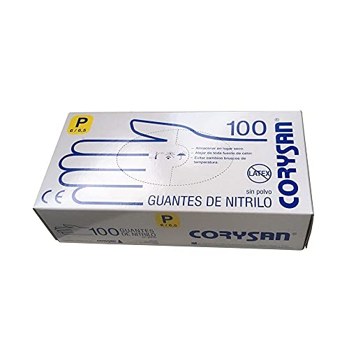 Guante Nitrilo Corysan S/Polvo T-P 100 U