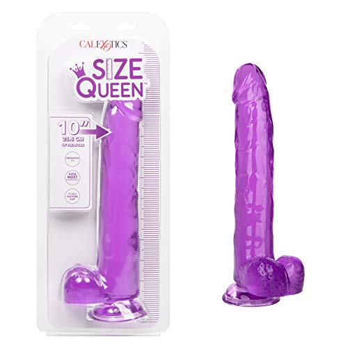 Calex Size Queen Dildo - Purple 25.5 Cm