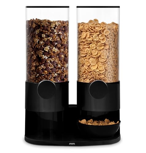 Mikamax Design Cereal Dispenser - Dispenser Per Muesli - Dispenser Di Design - Dispenser Per Cereali - Dispenser Per Cornflakes - Design Unico 2X 3L