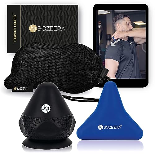 Bozeera | Pallina Per Massaggio Muscolare | Pallina Massaggio Piedi, Gambe, Collo, Schiena, Ecc. | Massaggiatore A Punto Trigger Con Ventosa | Set Di