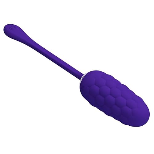 Pretty Love - Huevo Vibrador Con Textura Marina Recargable Lila