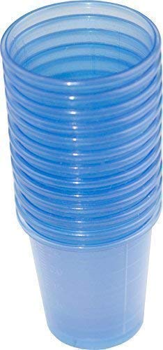 80 Pezzi Coppa Per Farmaci Tazze Di Medicina Bicchieri Liquore Premium Diversi Colori Di Medi-Inn - Blu