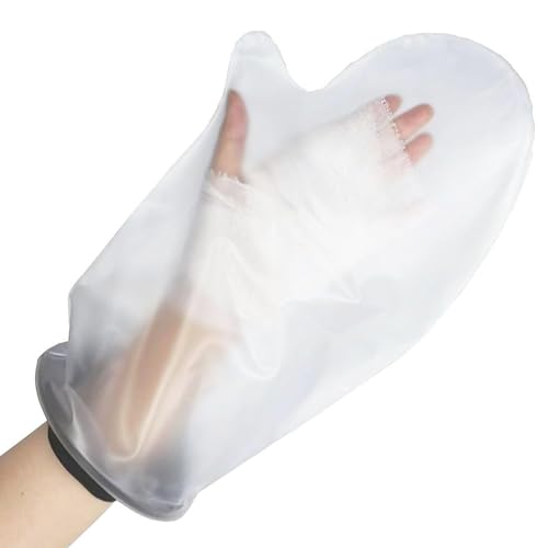 Hkf Ho Ki Ho Protezione Impermeabile Gesso Per Mano, Per Vasca Da Bagno E Doccia,Riutilizzabile Bende Gessate Protettore Mantieni Ferite E Bende Asciu