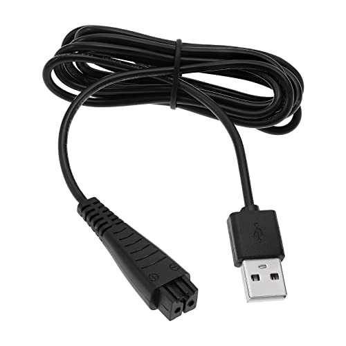 Emsea 1 Cavo Di Ricarica Portatile Usb Per Epilatore Per Rasoio, Compatibile Con Panasonic Epilator Es-La63 Es-La93 Re7-51 Re7-59 Re740 Re768 Regc20 5