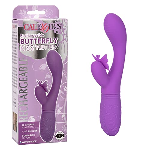 California Exotics Butterfly Kiss Flutter Violet