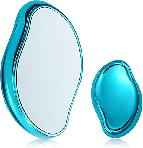 Younlen Depilatore Di Cristallo, Crystal Hair Eraser, Hair Remove, Strumento Di Rimozione Dei Peli Esfoliante Indolore, Pelle Liscia, Lavabile Riutili