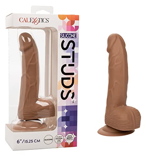 California Exotics Silicone Studs 15,24 Cm Brown