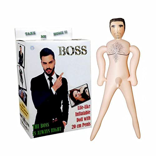 Boss Bambolo Gonfiabile Maschio Bianco Capo