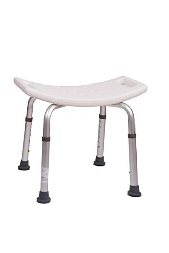 Antar At51009 Alluminio Doccia Bagno Sgabello 1.8 Kg, Bianco