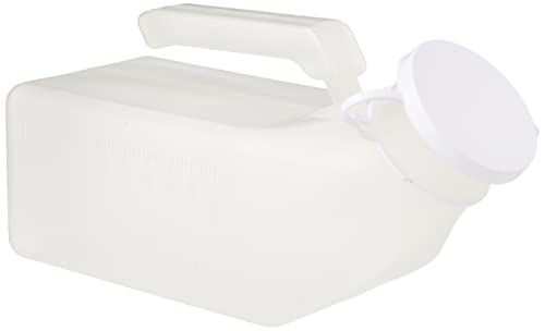 Patterson Medical Homecraft Economy - Orinatoio Per Uomini In Plastica, Trasparente, 1000 Ml
