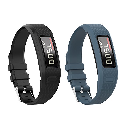 Yikamosi Compatibile Con Garmin Vivofit 1/Vivofit 2 Cinturion,Morbido Silicone Watch Cinturion Traspirante Sostituzione Cinghia Per Garmin Vivofit 1/V