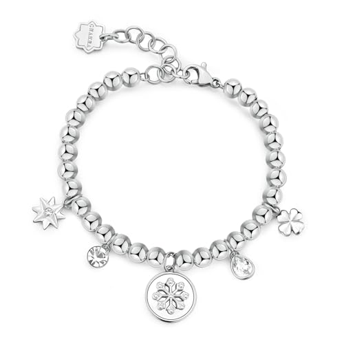 Brosway Bracciale Donna In Acciaio, Bracciale Donna Collezione Chakra - Bhkb244