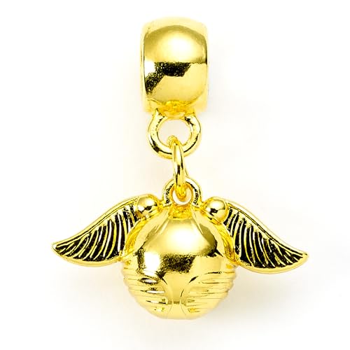 Harry Potter Ciondolo A Forma Di Boccino D'Oro, Taglia Unica, In Lega Di Zinco, 93% Zinco + 3% Rame + 4% Alluminio, Senza Pietre Preziose, One Size, L