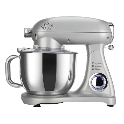 Impastatrice 7 Litri Km1510 Dcg 1800W (Silver)