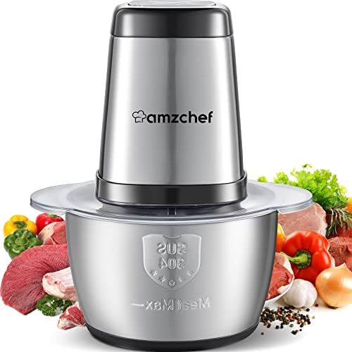 Amzchef Estrattore Frutta E Verdura - 80Mm Grande Apertura Per Frutta Intera - Estrattore Frutta E Verdura Professionale Con Modalità A 2 Velocità E F