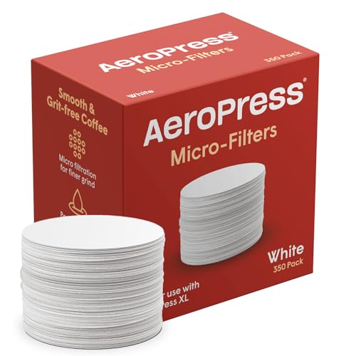 Aeropress Pacco Di Filtri Di Ricambio – Microfiltri Per Macchina Caffè Aeropress Ed Espresso – 350 Filtri