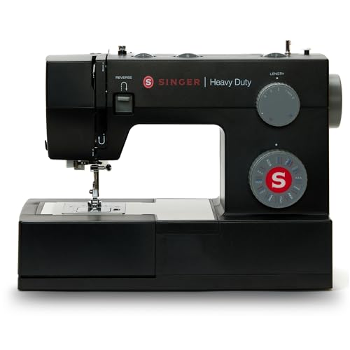 Singer Heavy Duty 4432 Macchina Da Cucire Meccanica Con 32 Punti, Infilatura Automatica, Motore Potente, Piastra Di Rinforzo In Acciaio, Macchina Da C