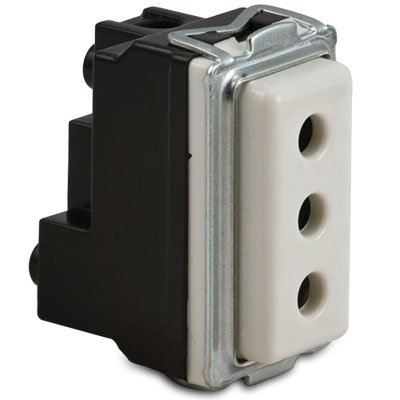 Presa Sicura 2 Poli+Terra 10A (Master Cod. 6062)